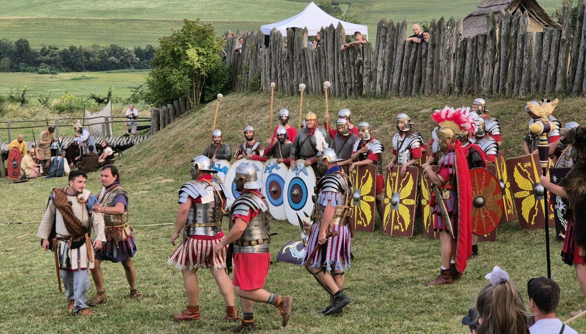 Starovek a časy Rímskej ríše ožili v Nižnej Myšli (FOTO)