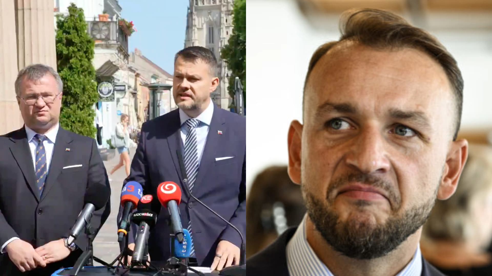 Migaľ na tlačovke v Košiciach nazval Šutaja Eštoka klamárom.