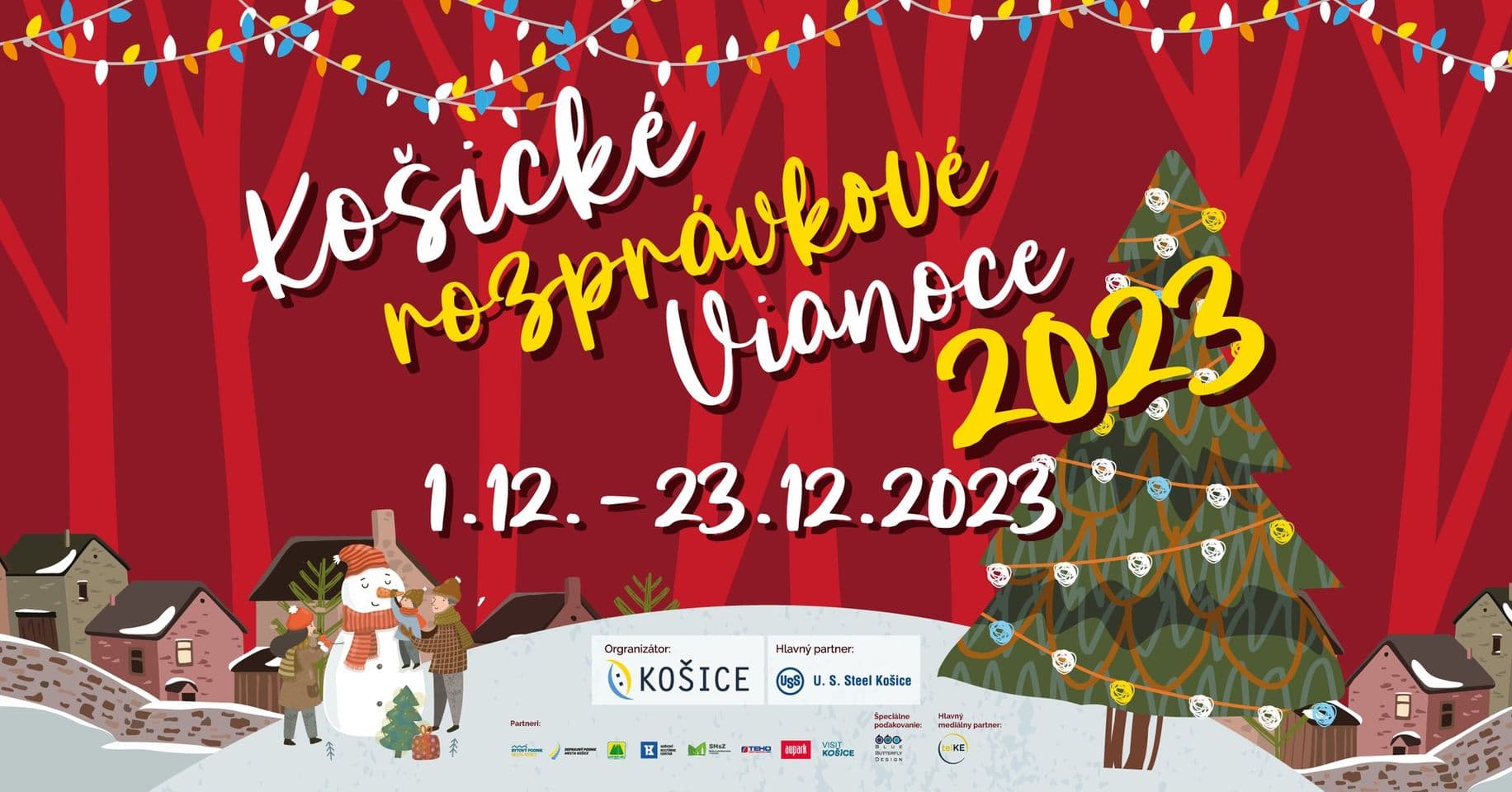 Do Košíc prichádzajú Rozprávkové Vianoce. Na čo všetko sa môžete tešiť?
