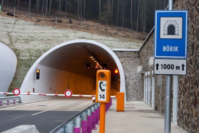 Tunel Bôrik bude na pár hodín UZATVORENÝ