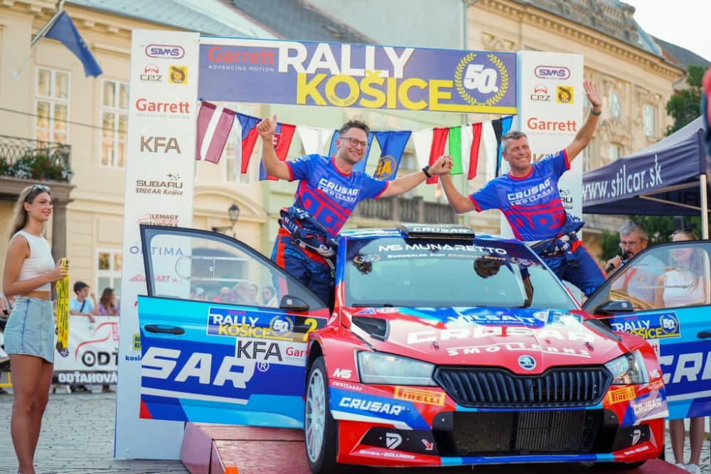 RALLY KOŠICE 2024: Prvé miesto pre poľskú posádku, o víťazstve rozhodla necelá sekunda