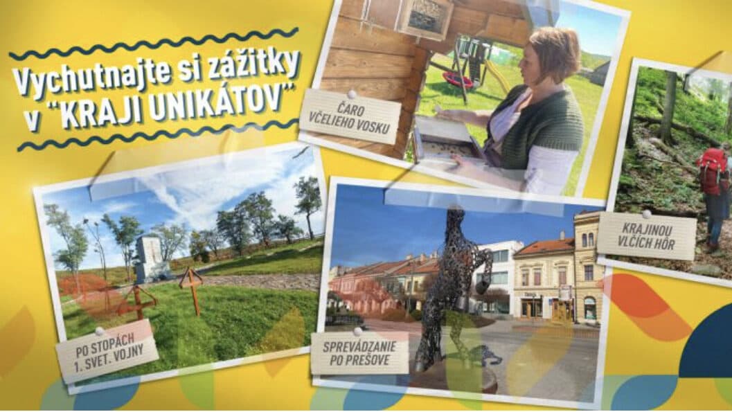 Podpora turizmu v Prešovskom kraji, turistov lákajú na nové unikátne zážitky