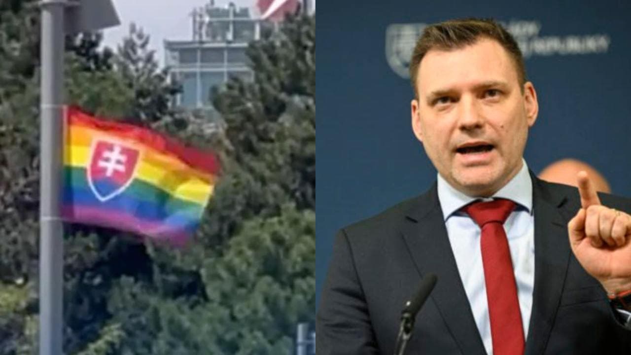 TARABA podal kvôli dúhovej vlajke TRESTNÉ OZNÁMENIE!