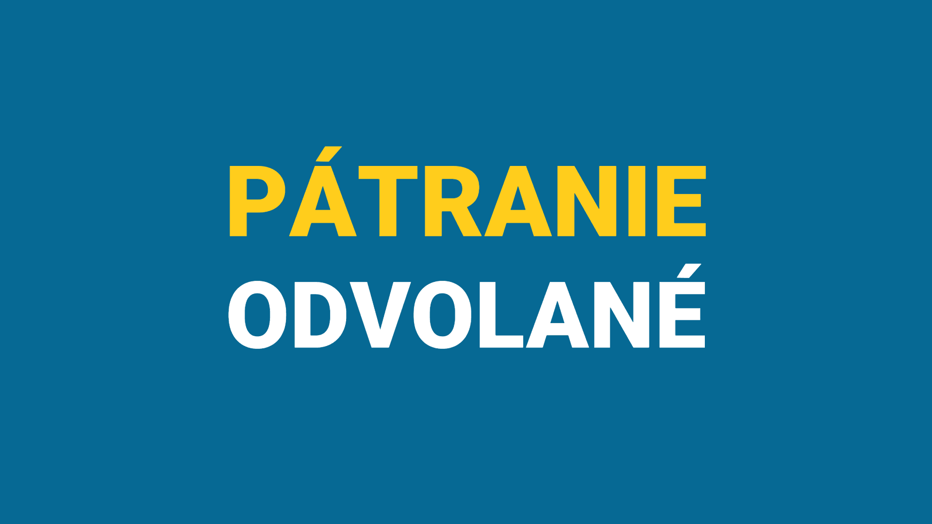 Polícia pátra po dvoch Košičanoch. Tretí muž je nezvestný