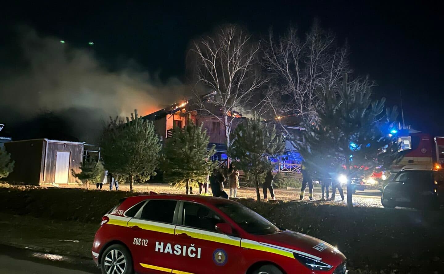 Hasiči zasahovali v penzióne Dolina na Zemplínskej Šírave (FOTO+VIDEO)