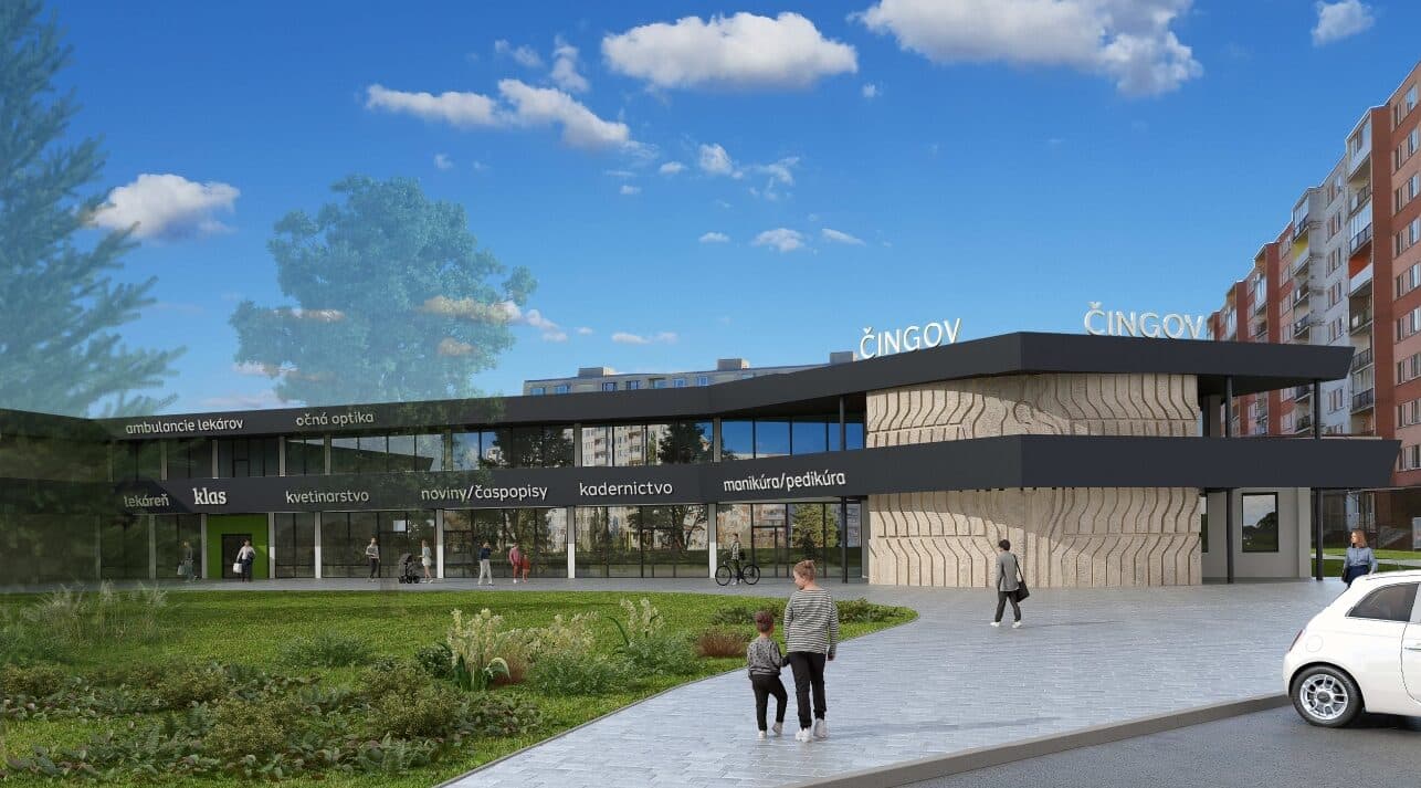 Obchodné centrum Čingov čaká rozsiahla rekonštrukcia (FOTO)