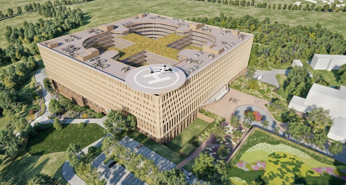 Výstavba novej vojenskej nemocnice v Prešove napreduje podľa plánu