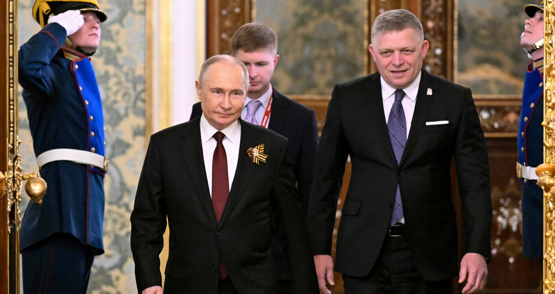 Premiér Robert Fico na stretnutí s Putinom vyjadril nesúhlas s politikou železnej opony
