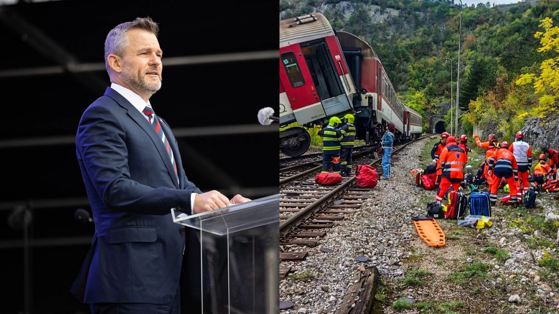 Prezident Pellegrini verí, že príčiny zrážky vlakov sa podarí vyšetriť čím skôr